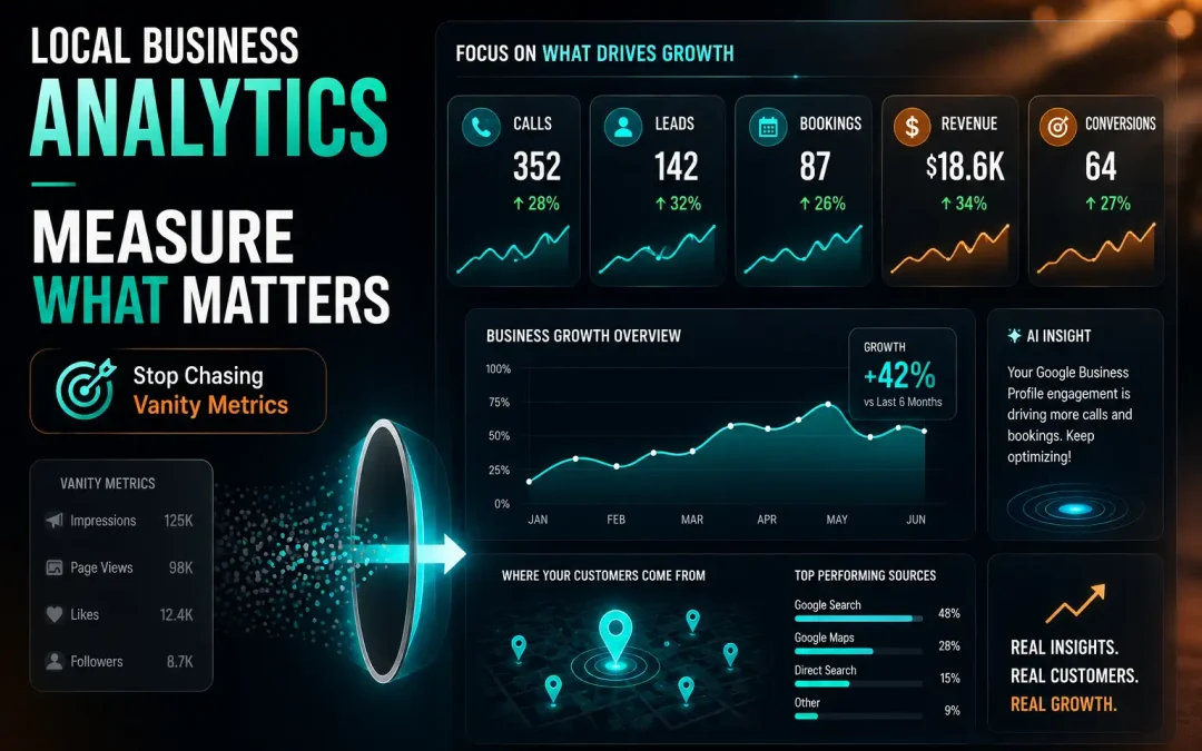 Local Business Analytics: How to Measure What Matters and Stop Wasting Time on Vanity Metrics