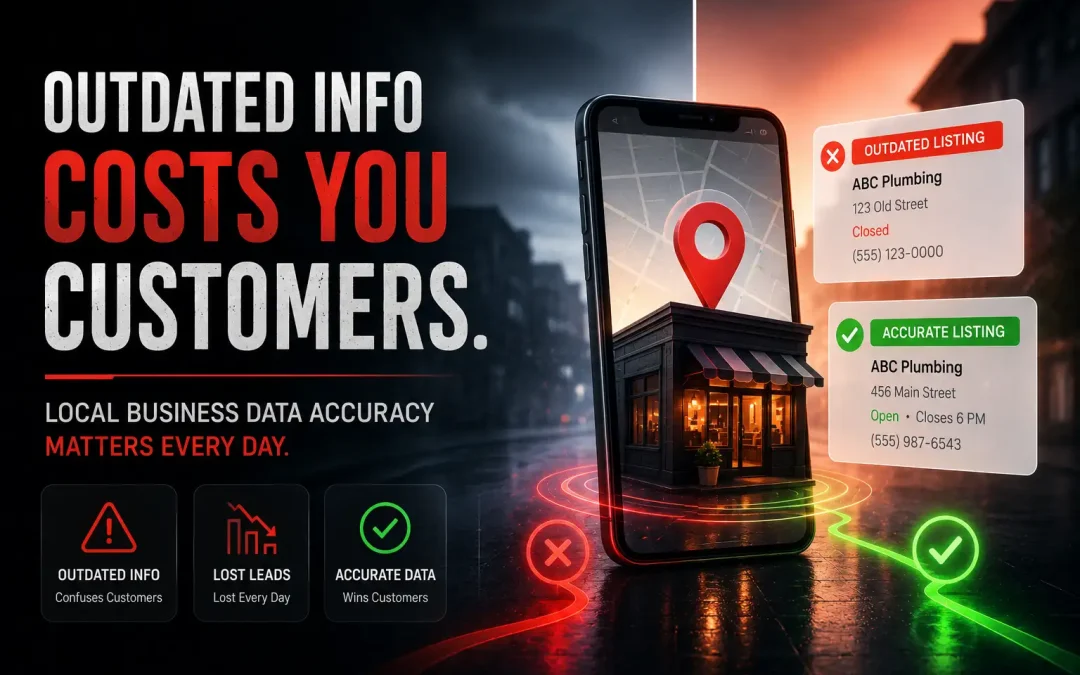 Local Business Data Accuracy: Why Outdated Information Is Costing You Customers Every Day